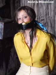 Jen Bailey, Bound Jen in Jodhpurs 2